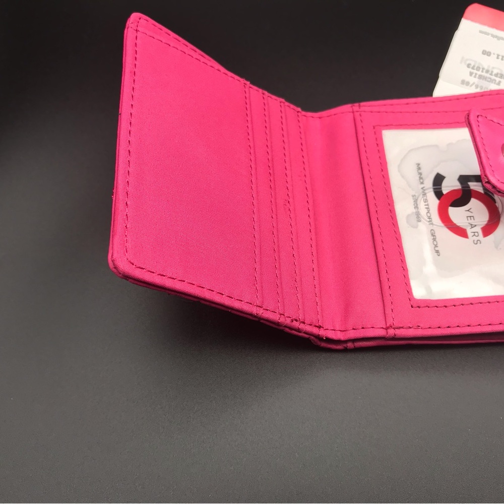 MUNDI MIGHTY MINI FUSCHIA WALLET NWT - Picture 3 of 8
